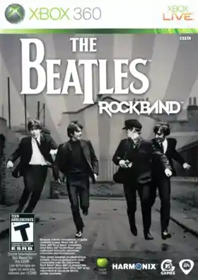 Beatles Rock Band (USA) box cover front